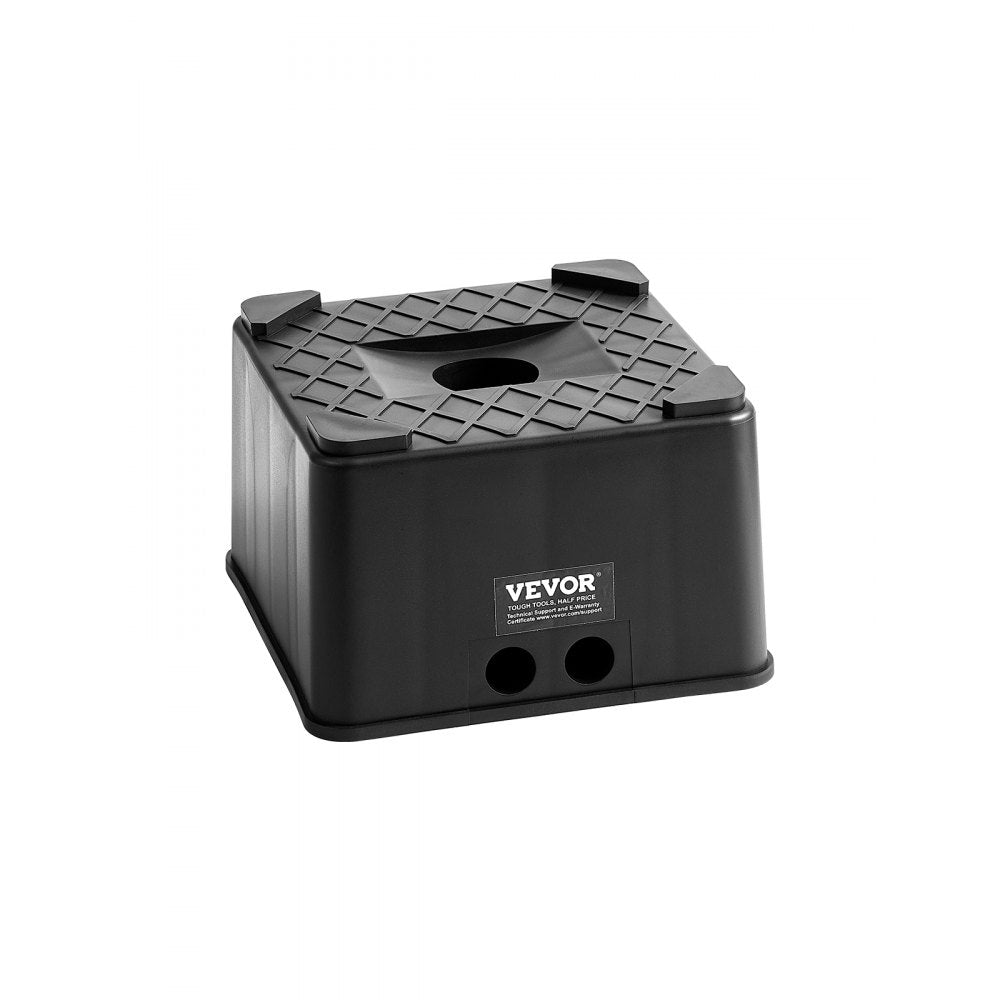 VEVOR Trailer Jack Block, 6" High Heavy Duty RV Leveling Block with 6000 lbs Capacity, RV Jack Stand, Motorcycle Stand