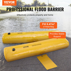 VEVOR Flood Barriers, Sandbag Alternative Flood Bags 4 Pack, Flood Barrier for Home, Water Barriers for Flooding