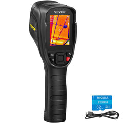 VEVOR Thermal Imaging Camera, 320 x 240 Pixels Super Resolution, 25Hz Refresh Rate Infrared Camera with -4 to 752°F