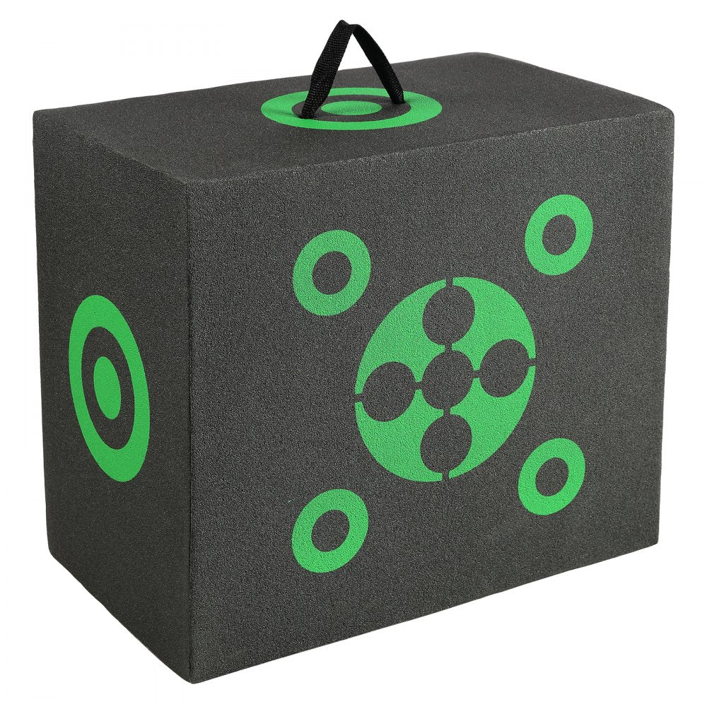 VEVOR Archery Target, 16"x18" All-side Shotting Archery Arrow Target, Outdoor Portable Archery Target with Carry