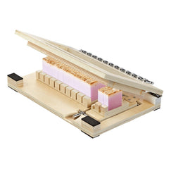 VEVOR Soap Cutter, Cut 1-12 Bars, Precisely and Accurately Cut 1" Bars, Wood Frame With Stainless Steel Wire, with