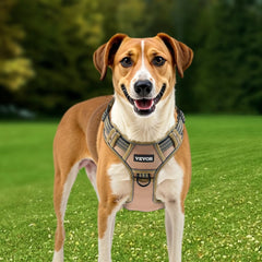 VEVOR Dog Harness for Large Dogs, No Pull Tactical Dog Harness Adjustable Pet Vest, with Handle, Metal Rings, Buckles
