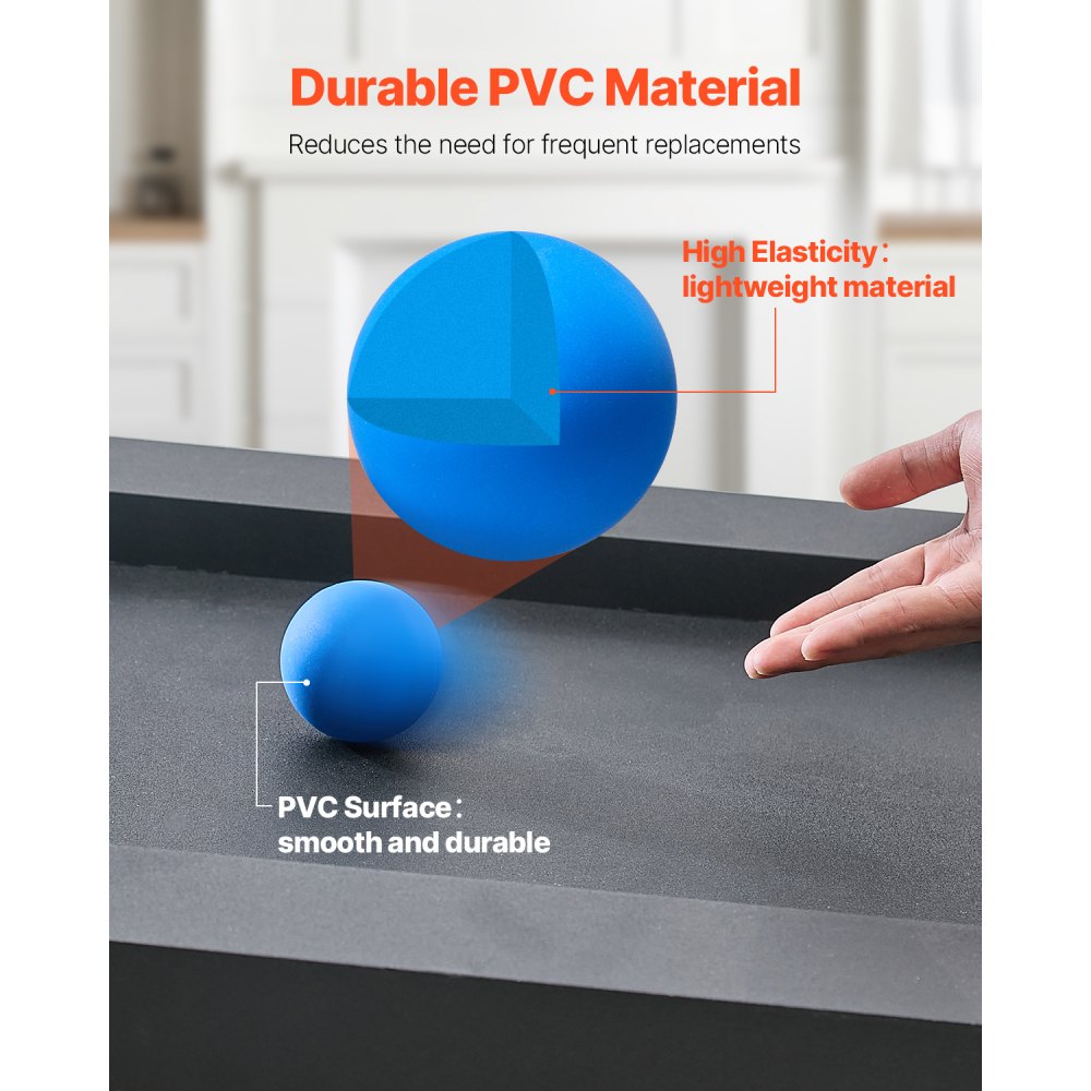 VEVOR Roll and Score Classic Arcade Game Ball, 4-pack Replacement Set, Arcade Accessory for Arcade Tossing Ball Games