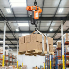 VEVOR 1100 lbs Electric Chain Hoist, 20 ft Lifting Height, 120V Single Phase Overhead Crane with 328 ft Wireless & 15