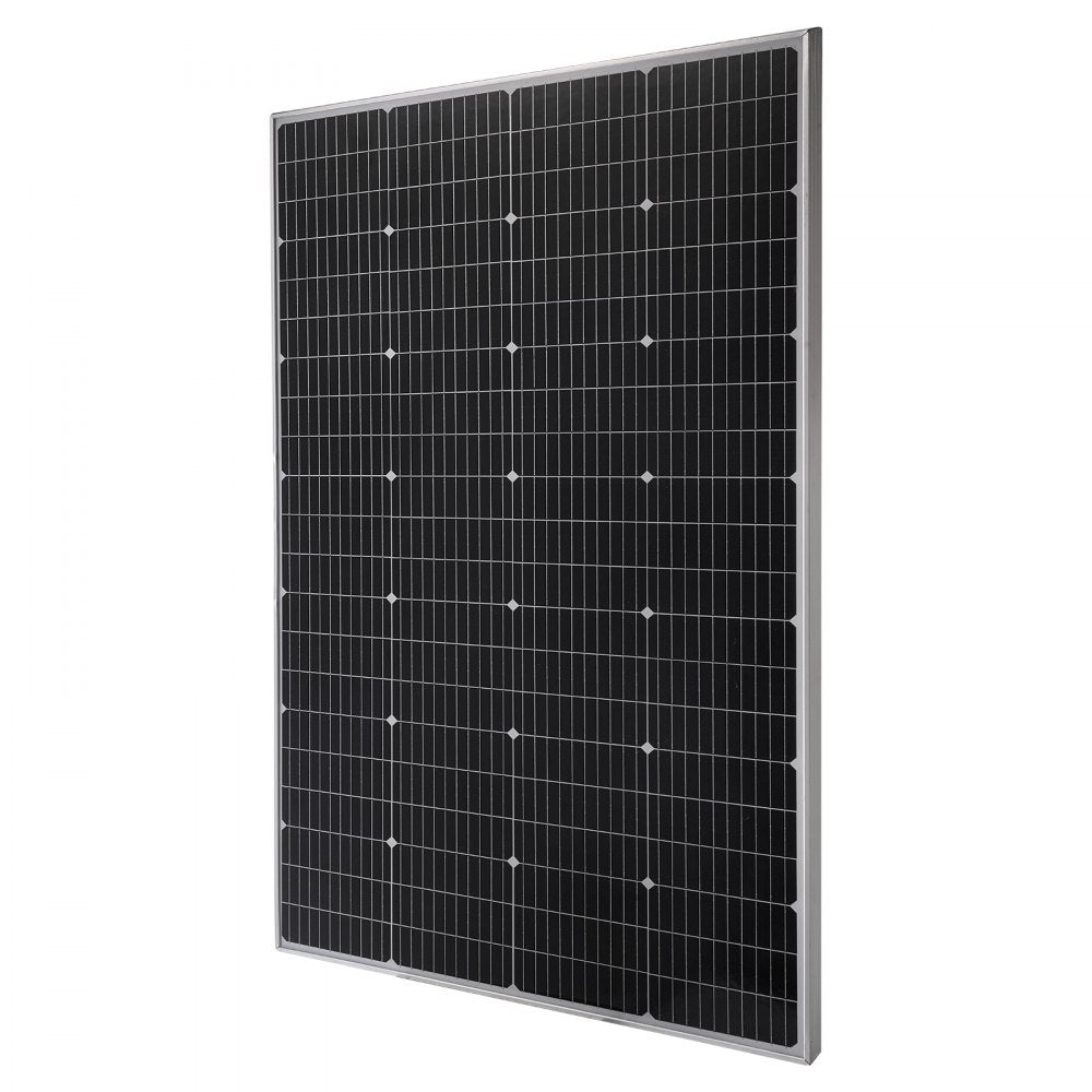 VEVOR 200W Monocrystalline Solar Panel, 23% High-Efficiency Mono PV Module with Stable MC4 Output & Aluminum Frame