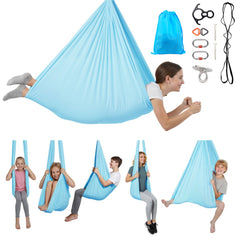 VEVOR Aerial Yoga Hammock, Maximum 300 lbs Load Aerial Silk, Yoga Swing with Nylon Fabric, Daisy Rope, PE Zipper Bag