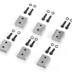VEVOR Electric Rebar Cutter Blade, 6 PCS 20/22mm Cutting Diameter, HRC58-60 Hard Hydraulic Rebar Blade Replacement Jaw