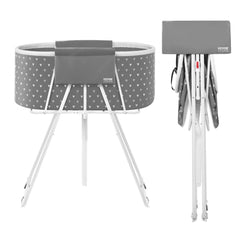 VEVOR Portable Dog Bathtub, Elevated & Foldable Space-saving Pet Shower Station with Efficient Drainage, Bathing Tub