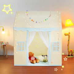 VEVOR Kids Play Tent, Kids Tent for Kids 1-5 Years Old, Toddler Tent with Mat and Tent Lamp, Tent for Kids with Windows