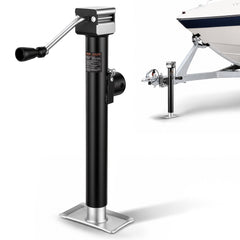 VEVOR Trailer Jack, 5000 lbs Dynamic Load Capacity, Weld-on Pipe-Mount Swivel Trailer Jack with Ergonomic Handle