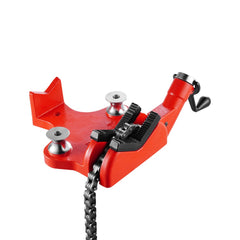 VEVOR Heavy-Duty Pipe Chain Vise, 1/2" - 8" Pipe Capacity, 34.6" Rugged Chain & Cast Iron Base, Industrial-Grade Pipe