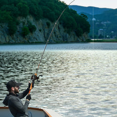 VEVOR Rod and Fishing Reel Combo, IM7 Carbon Fiber Baitcasting Rod and Reel Combo, Bass Fishing Pole with 6+1 BB