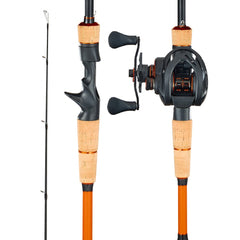 VEVOR Rod and Fishing Reel Combo, IM7 Carbon Fiber Baitcasting Rod and Reel Combo, Bass Fishing Pole with 7+1 BB