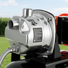 VEVOR 1 HP Shallow Well Pump with Pressure Tank, 120V 1000 GPH, Stainless Steel Irrigation Jet Pump with 5-Gal Tank