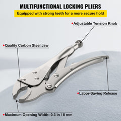VEVOR Three-Station Edge Roller, Large Radius, 0-90° Bending Angle Sheet Metal Brake, Quickly Adjusts for Making