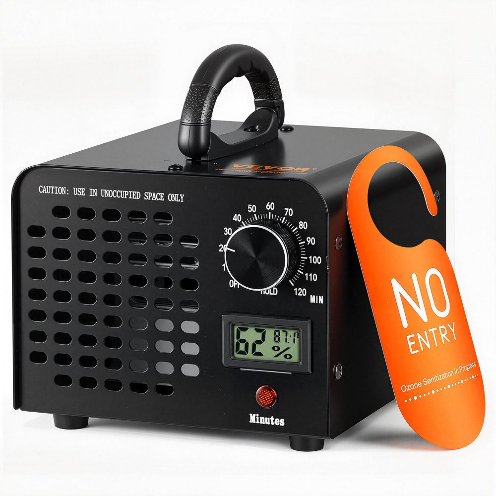 VEVOR Ozone Generator, 24000mg/h Ozone Machine Odor Remover, High Capacity Commercial/Industrial Ozone Generator