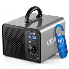 VEVOR Ozone Generator, 36000mg/h Commercial Ozone Machine, 15s Delayed Start & Timer & Rotary Encoder Knob &