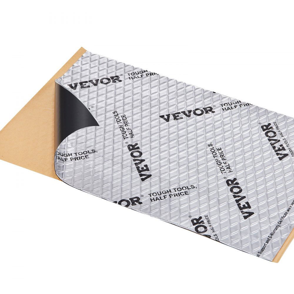 VEVOR Car Sound Deadening Mat, 50 mil 52 sqft Car Sound Dampening Material, Butyl Automotive Sound Deadener, Noise