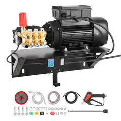 VEVOR Electric Pressure Washer Pump Kit, 1220 PSI, 2.2 GPM, Triplex Power Washer Pump with 2 HP Motor 120 V, Includes
