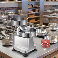 VEVOR Commercial Burger Patty Maker, Hamburger Beef Patty Maker with 3 Convertible Mold(4/5/6-inch), Heavy Duty