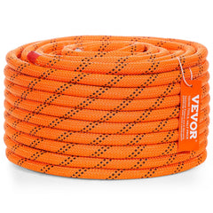 VEVOR Dual Twisted Polyester Cord, 1/2 inch by 120 feet, 48-Strand, 8000 LBS Tensile Strength, Multi-Use Outdoor Rope