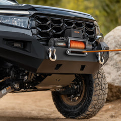 VEVOR Electric Winch, 13500 lbs Load Capacity, 12V DC Truck Winch with Φ3/8 in x 92 ft Synthetic Rope, Wireless & Wired
