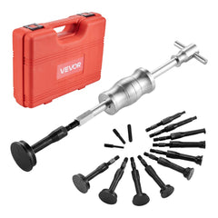 VEVOR Blind Hole Bearing Puller Set, 16-in-1 Inner Bearing Race and Seal Extractor Kit, 16 PCS Slide Hammer Pilot