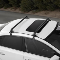 VEVOR Roof Rack Cross Bars, Universal Fit for Naked Roofs Without Raised Rails/Flush Rail/Black Moldings, 165 LBS