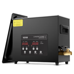 VEVOR 6L Ultra Sonic Cleaner, 180W Digital Ultrasonic Cleaning Machine with Gentle Mode & Upgraded Degassing, 40kHz