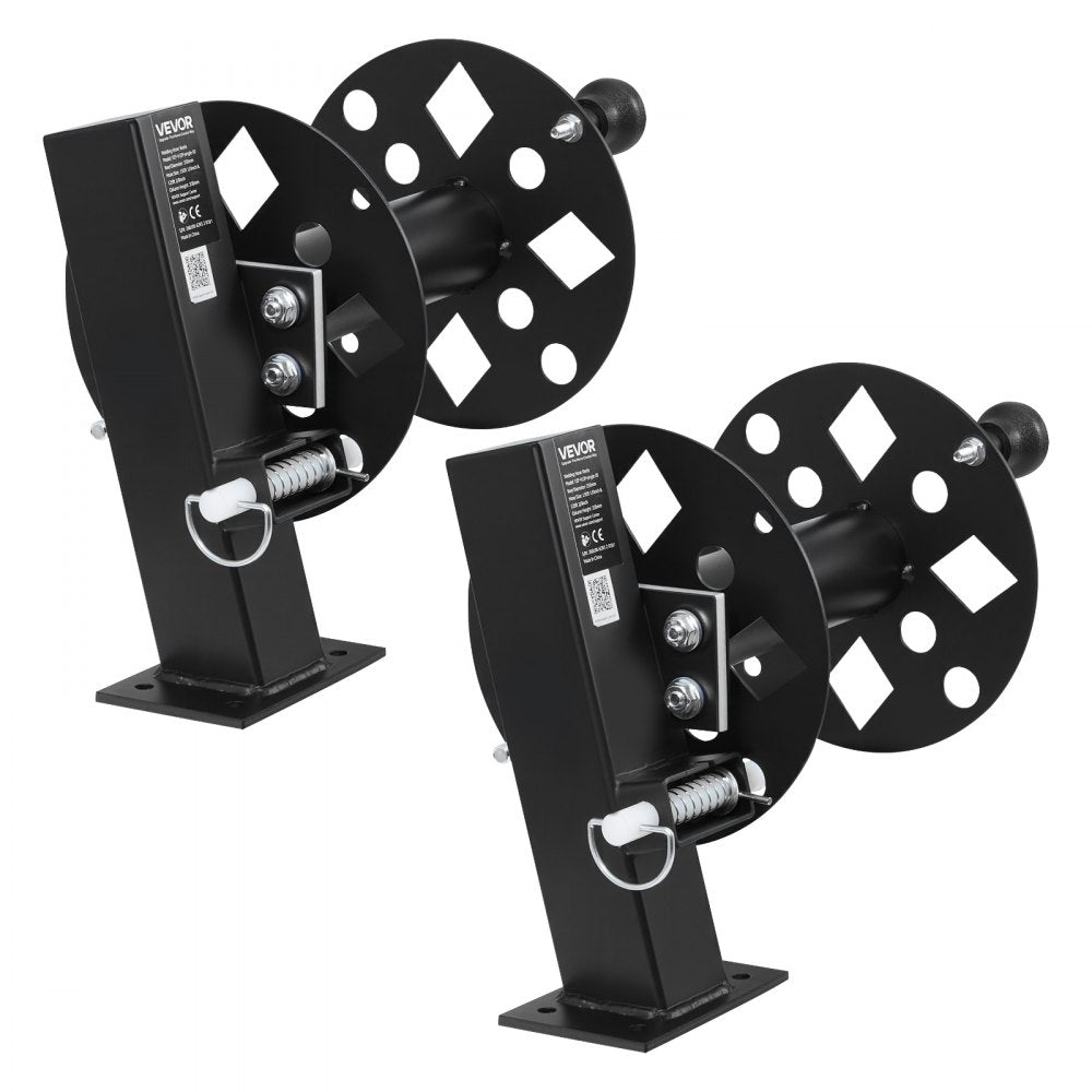 VEVOR 2PCS Heavy Duty Welding Cable Reels, Welding Cable Lead Reels for 150FT 1/0 & 125FT 2/0 Cable, Powder-Coated
