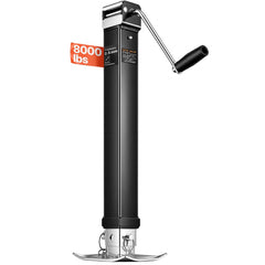 VEVOR Trailer Jack, 8000 lbs Dynamic Load Capacity, Weld-on Pipe-Mount Swivel Trailer Jack with Ergonomic Handle