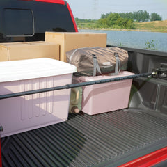 VEVOR Cargo Stabilizer, Adjustable Truck Bed Bar from 40" to 73", Robust Steel Load Bar with 220 lbs Limit, Cargo Stop