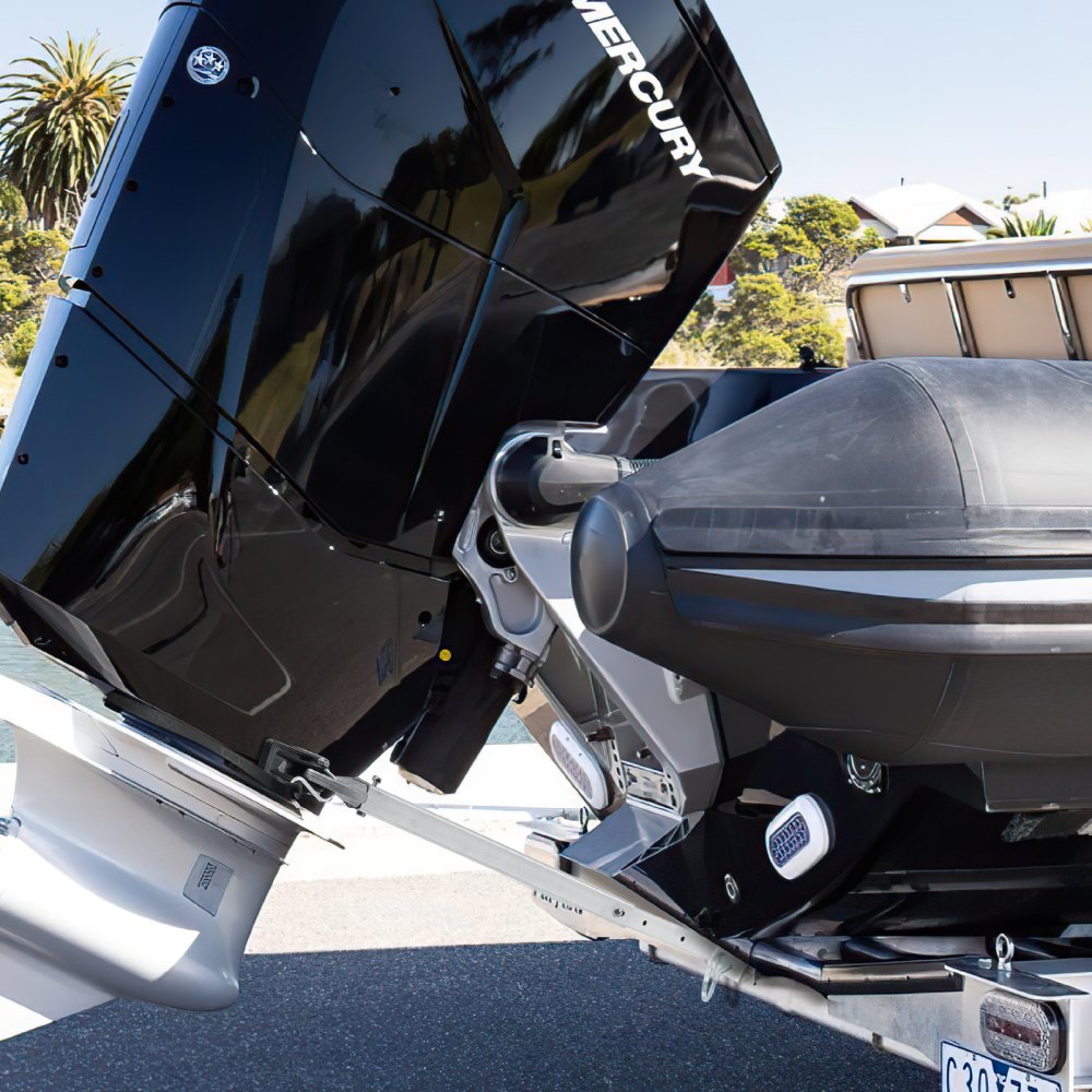VEVOR Transom Saver, 23-35 in, Adjustable Boat Transom Saver with Composite Head, Corrosion-Resistant Easy-to-Install