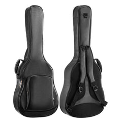 VEVOR Acoustic Guitar Bag, 47.1 Inch, Hard-Shell Protective Travel Carrying Case with Accessory Compartment, Foam