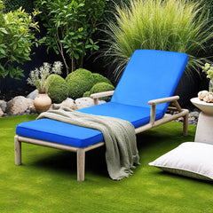 VEVOR Chaise Lounge Cushion, 72 x 21 x 3 in, Outdoor Lounge Chair Cushions, Waterproof & Fade-Resistant, Sun Lounger