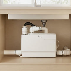 VEVOR Utility Sink Pump 800W 12000L/h Flow 32.8 ft/10 m Head Macerator Pump, Waste Water Disposal Macerating Machine