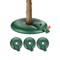 VEVOR Tree Watering Rings, 4 Pcs 20 Gallons Tree Watering Bags, 6-9 Hours Slow Release, Refillable Planting Water Bags