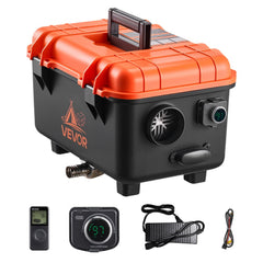 VEVOR Diesel Heater, 8KW, DC 12V/24V, All in One Portable Diesel Air Heater with Remote Control and LCD Screen, Fast