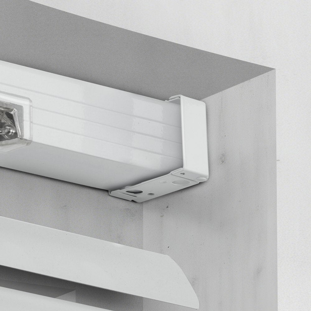 VEVOR Box Mounting Brackets, 2 Pcs, Box Blind Bracket for Window Blinds, Fit for 1.5 x 2.25 inch Headrails, with