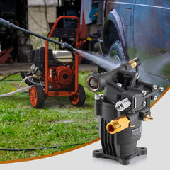 VEVOR Pressure Washer Pump, 3/4" Shaft Horizontal, 3500 PSI, 2.5GPM, Replacement Power Washer Pumps Kit with 5 Nozzles