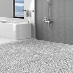 VEVOR Modular Interlocking Cushion, 12 Pack 12" x 12" Splicing Drainage Mats, Soft PVC Interlocking Drainage Floor