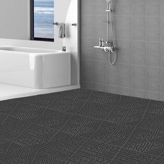 VEVOR Modular Interlocking Cushion, 12 Pack 12" x 12" Splicing Drainage Mats, Soft PVC Interlocking Drainage Floor