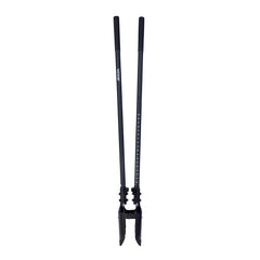 VEVOR Post Hole Digger, Heavy Duty Post Hole Digger with Fiberglass Handle, Manual Hole Digger with Scale Markings and