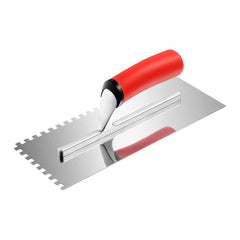 VEVOR Tile Tools, Stainless Steel Squared Notch Tile and Flooring Trowel, 10.9 x 4.4 in Pro Grade Drywall Tool