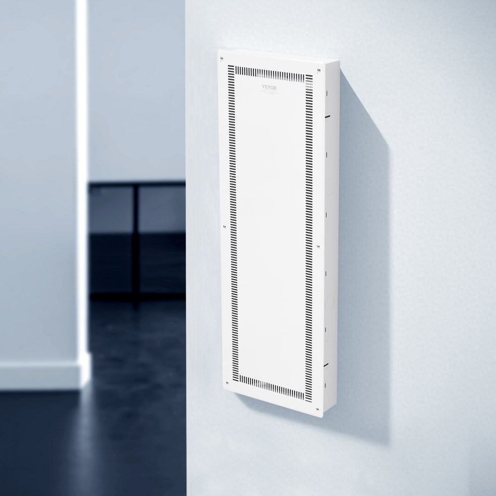 VEVOR Structured Media Enclosure, 42-Inch, Recessed in-Wall Media Box with Cover, Wall-Mount Cable Management Box Kit