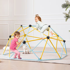 VEVOR Climbing Dome, Jungle Gym Supports 600LBS and Easy Assembly, 6FT Geometric Dome Climber Play Center for Kids 3 to