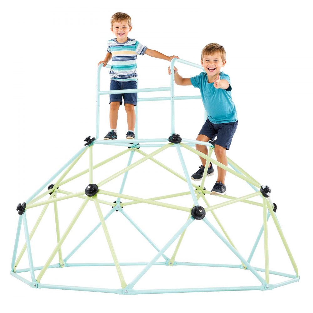 VEVOR Climbing Dome, 6FT Geometric Dome Climber for Kids, 600LBS Loading Indoor/Outdoor Jungle Gym Playground