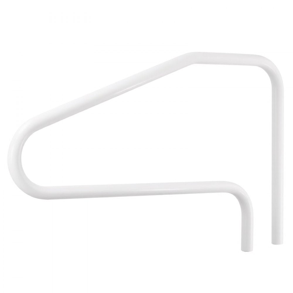 VEVOR Pool Rail, 48 x 32 inch Pool Handrail, 220 lbs Load Capacity Heavy Duty Stainless Steel Swimming Handrail