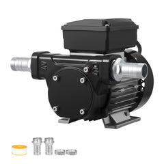 VEVOR Oil Transfer Pump 110V, 16 GPM 60 L/min, AC Electric Fuel Transfer Pump for Diesel Kerosene Biodiesel, 8 ft/2.4 m