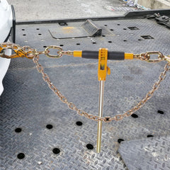 VEVOR Ratchet Chain Binder, 5/16"-3/8" Heavy Duty Load Binders, with G80 Hooks 7,100 lbs Secure Load Limit